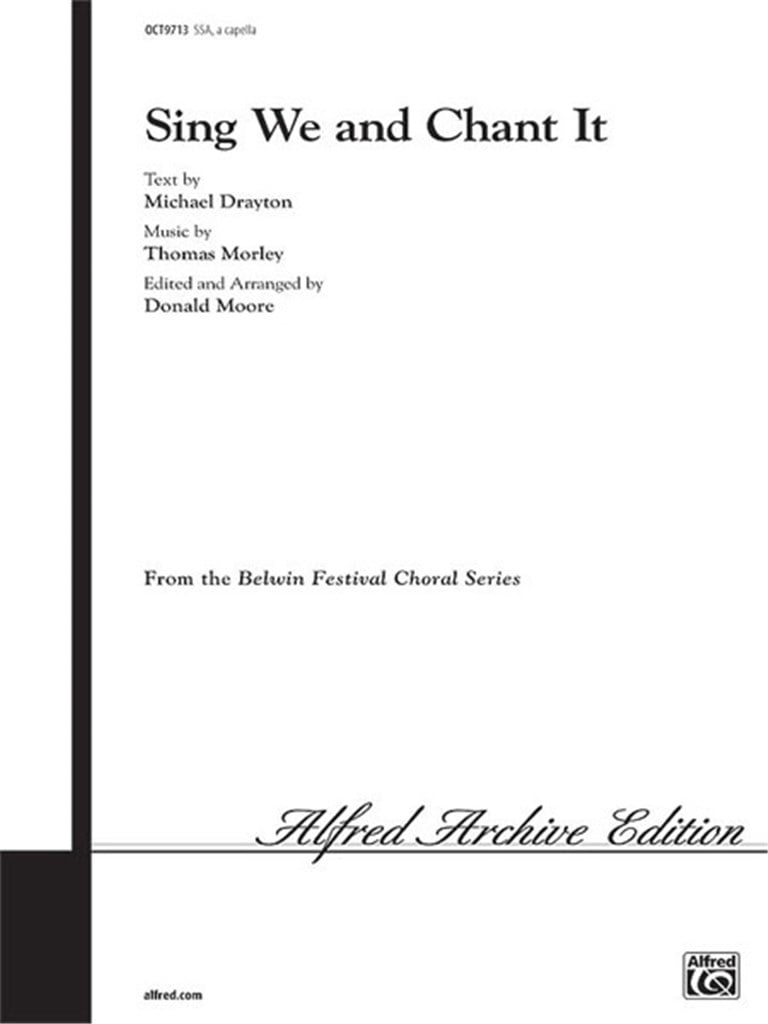 Sing We and Chant It